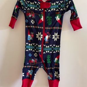 Hanna Andersson Christmas Baby Zip Sleeper